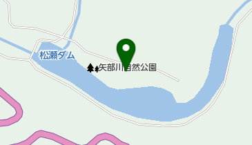 日向神渓谷の地図画像