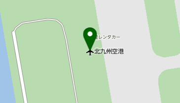 北九州空港の地図画像