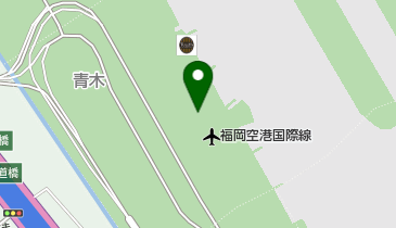 福岡空港国際線旅客ターミナルビルの地図画像