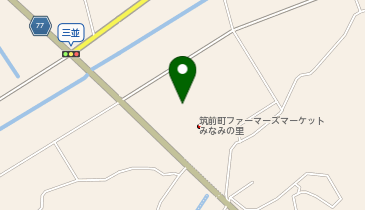 筑前みなみの里の地図画像