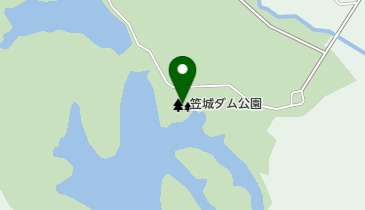 笠城ダム公園の地図画像