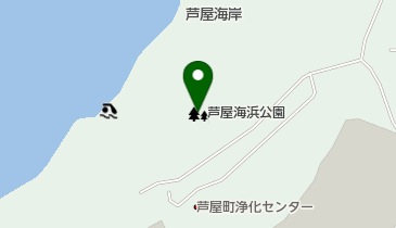 芦屋海浜公園の地図画像