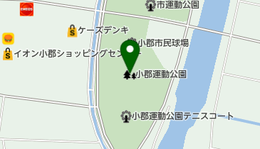 小郡運動公園の地図画像