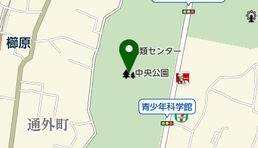 中央公園の地図画像