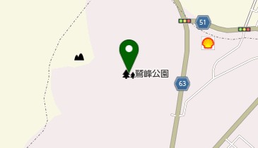 鷲峰公園の地図画像