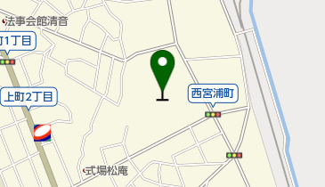 宮浦公園墓地の地図画像