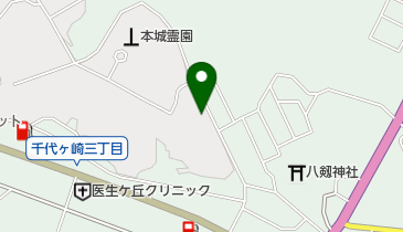 本城霊園の地図画像