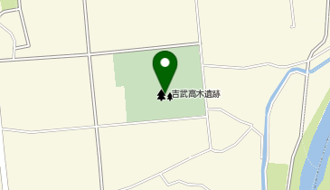 吉武高木遺跡の地図画像