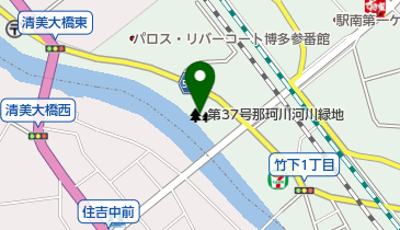 第37号那珂川河川緑地の地図画像