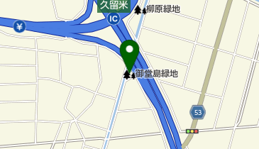 御堂島緑地の地図画像