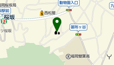 第21号桜坂緑地の地図画像