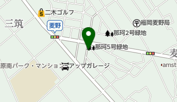 那珂4号緑地の地図画像