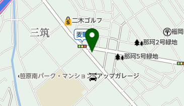 那珂3号緑地の地図画像