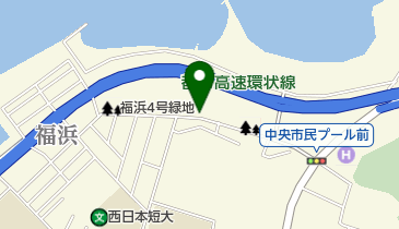 福浜2号緑地の地図画像
