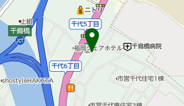 第9号千代北緑地の地図画像