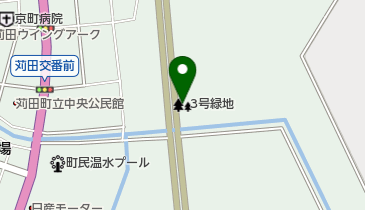 3号緑地の地図画像