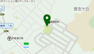 藤原緑地の地図画像