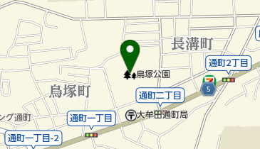 鳥塚公園の地図画像
