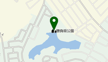 勝負坂公園の地図画像