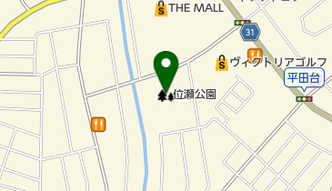 位瀬公園の地図画像