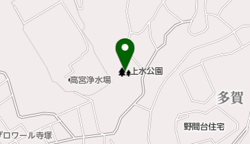 上水公園の地図画像