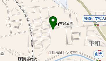 林崎公園の地図画像