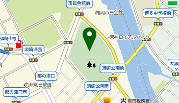 須崎公園の地図画像