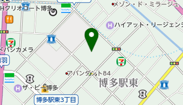 中比恵公園の地図画像