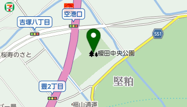 榎田中央公園の地図画像