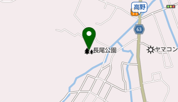 長尾公園の地図画像