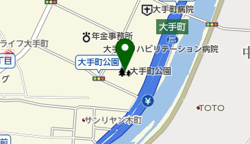 大手町公園の地図画像