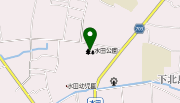 水田公園の地図画像