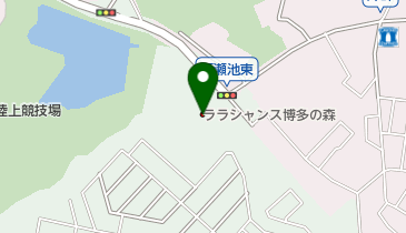 ララシャンス博多の森の地図画像