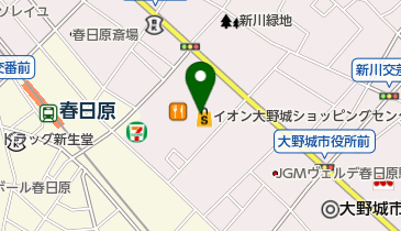 イオン大野城店の地図画像