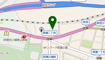 BMW八幡の地図画像