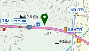 ボルボ・カー北九州の地図画像