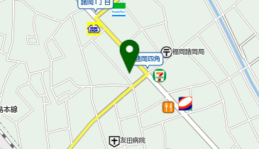 ヤナセブランドスクエア福岡の地図画像