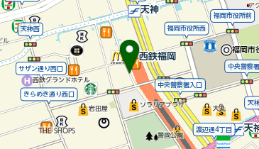 路上駐車場の地図画像