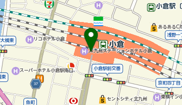 3COINS+plusアミュプラザ小倉店の地図画像