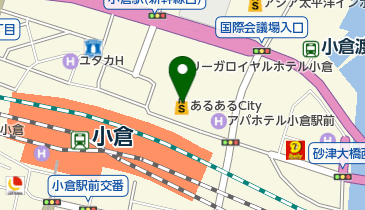 まんだらけ小倉店の地図画像