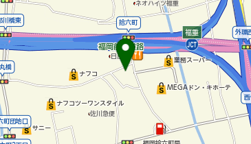 リサイクルマート福重店の地図画像