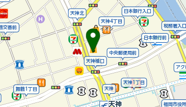 エ・プロントミーナ天神店の地図画像