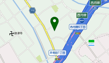 快活CLUB板付店の地図画像