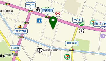 ライザップ久留米店の地図画像