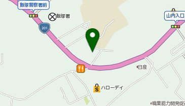 GOLD&rsquo;S GYM飯塚福岡店の地図画像