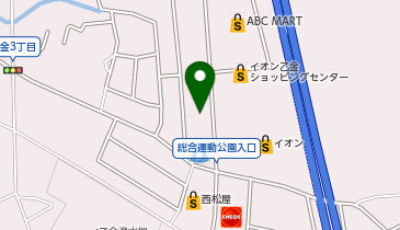 エニタイムフィットネス大野城店の地図画像