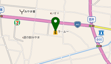 ラ・ムーみやま店の地図画像