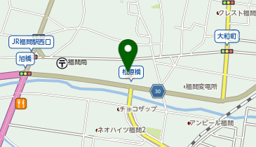 ゆめマート福津の地図画像