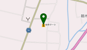 ゆめマート大刀洗店の地図画像