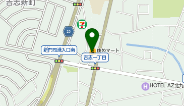 ゆめマート恒見店の地図画像